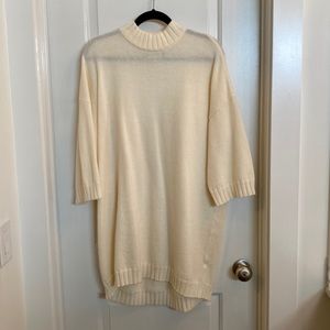 Tuckernuck Cream Sweater Dress